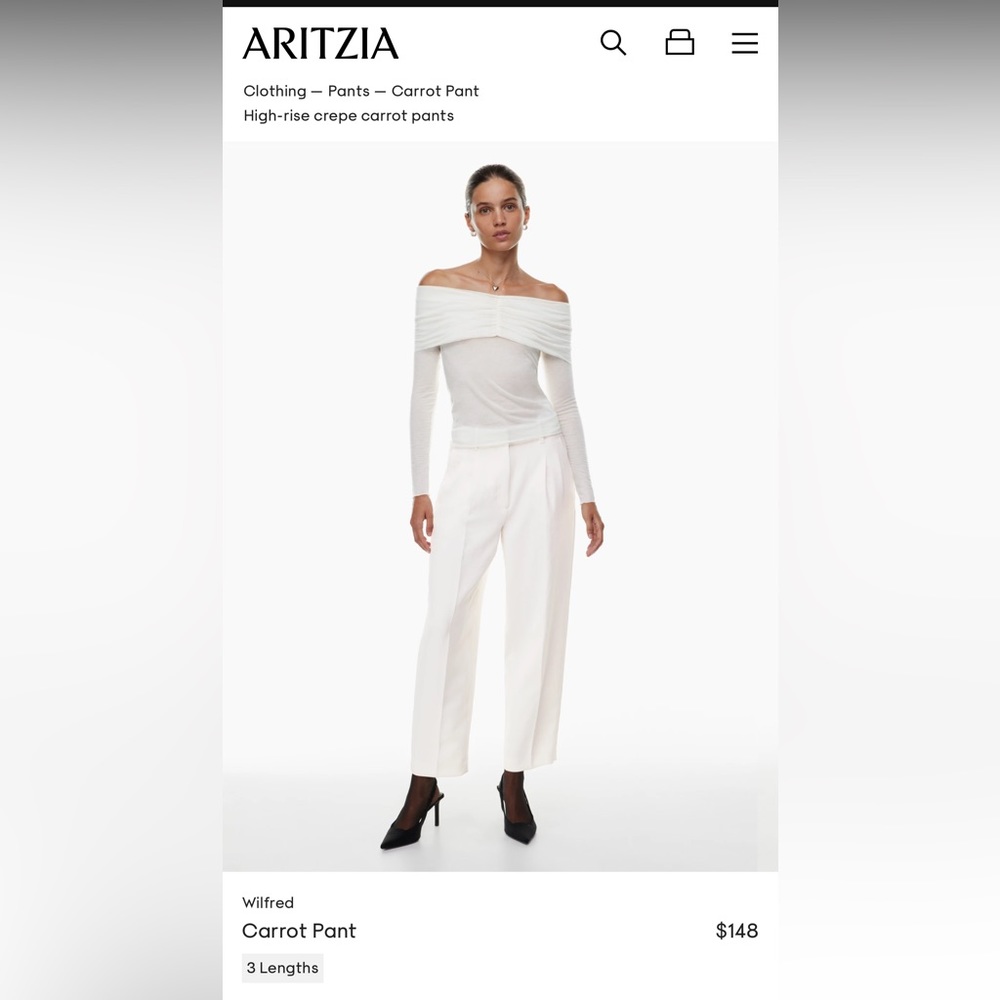 Wilfred Carrot Pants